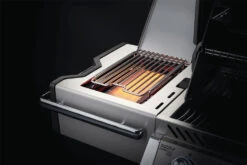 Napoleon Prestige Pro 500-3 Edelstahl Gasgrill, Erdgas Inkl. Drehspieß - Modell 2023 -Broil King Verkäufe Napoleon Prestige Pro Sizzle Zone Offen 3