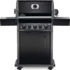 Napoleon Rogue 425 Gasgrill - All Black - Mit Seitenbrenner - Hero Modell 2023 Mit Heckbrenner Inkl. Drehspieß, Abdeckhaube Und Grillplatte -Broil King Verkäufe Napoleon Rogue 425 Gasgrill Hero RB425RSBPK