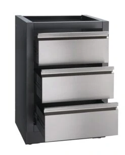 Napoleon Outdoor Küche Oasis 300 Mit Prestige Pro 665 Edelstahl Einbaugrill Ohne Vordefinierte Arbeitsplatte -Broil King Verkäufe Napoleon Schubladenschrank Oasis 3 er