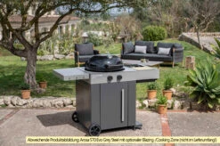 Outdoorchef Gas Kugelgrill Arosa 570 G Evo Grey Steel -Broil King Verkäufe Outdoorchef Arosa 570 G Evo Grey Steel Blazing Zone optional