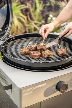 Outdoorchef Gas Kugelgrill Arosa 570 G Evo Grey Steel -Broil King Verkäufe Outdoorchef Arosa 570 G Evo Grey Steel indirekt Grillen