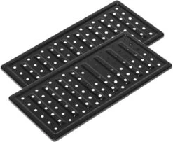 Outdoorchef Dualchef S 425 G Edelstahl Gasgrill Mit Seitenkocher + Blazing Zone Infrarotbrenner + DGS Gusseisen Grillrost 2 Stk. + DGS Gemüse Grillrost 2 Stk. -Broil King Verkäufe Outdoorchef DGS Gemuese Grillrost 2 Stk 18 212 45