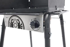 Petromax Gastisch / Gaskocher GE45 Mit Einzelbrenner -Broil King Verkäufe Petromax Gastisch ge45 Detail Front mit Gasregler