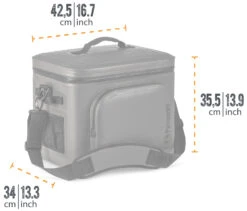 Petromax Kühltasche 22 Liter / Dunkelgrau 6 Petromax Kühltasche 22 Liter / Dunkelgrau -Broil King Verkäufe Petromax Kuehtasche 22Liter Abmessungen 1