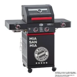 Rösle Videro G2-S VARIO+ Schwarz Gasgrill - FC Bayern Edition - Inkl. FC Bayern Abdeckhaube Und Grillbürste -Broil King Verkäufe Roesle FC Bayern Grill Videro G2 S Aufkleber