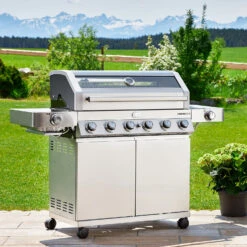 Rösle Edelstahl Gasgrill Videro G6-S VARIO+ - Limited Edition Modell 2023 - X-DEAL Inkl. Abdeckhaube, Grillplatte Und Drehspieß 26 Rösle Edelstahl Gasgrill Videro G6-S VARIO+ - Limited Edition Modell 2023 - X-DEAL Inkl. Abdeckhaube, Grillplatte Und Drehspieß -Broil King Verkäufe Roesle Gasgrill Station Videro G6 S Edelstahl Mood 4