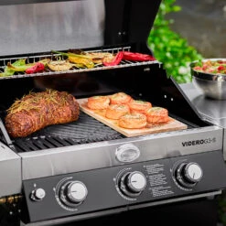 Rösle Gasgrill Videro G3-S VARIO+ Schwarz - Modell 2023 Inkl. Abdeckhaube -Broil King Verkäufe Roesle Gasgrill Videro G3 S Mood Grillflaeche 2