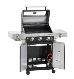 Rösle Gasgrill Videro G3-S VARIO+ Schwarz - Modell 2023 - X-DEAL Inkl. Abdeckhaube, Grillplatte Und Drehspieß -Broil King Verkäufe Roesle Gasgrill Videro G3 S Vario 25520 Unterschrank 1