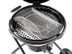 Rösle Holzkohlegrill Kugelgrill No.1 F60 Air Nero Jubiläumsmodell -Broil King Verkäufe Roesle Holzkohle Kugelgrill Air F60 Nero Grillrost geklappt