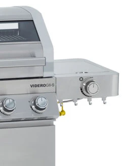Rösle Gasgrill Videro G6-S VARIO+ - Limited Edition Modell 2023 - SMART Deal Inkl. Grillfürst Grill Control + Abdeckhaube Und Grillplatte -Broil King Verkäufe Roesle Videro 25528 G6 S Edelstahl Seitenkocher abklappbar