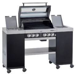 Rösle Gasgrill Videro G4-SL VARIO+ Schwarz - Modell 2022 -Broil King Verkäufe Roesle Videro BBQ Island G4 Sl 25535 04