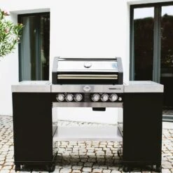 Rösle Gasgrill Videro G4-SL VARIO+ Schwarz - Modell 2022 -Broil King Verkäufe Roesle Videro BBQ Island G4 Sl 25535 06