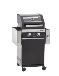 Rösle Gasgrill Videro G2 Schwarz - Modell 2022 Inkl. Abdeckhaube -Broil King Verkäufe Roesle Videro G2 abklappbare Seienteile 25514