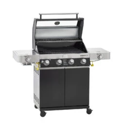Rösle Gasgrill Videro G4-S VARIO+ Schwarz - Modell 2023 - SMART Deal Inkl. Grillfürst Grill Control + Abdeckhaube Und Grillplatte -Broil King Verkäufe Roesle Videro G4 S Vario 25524 Modell 2021 2