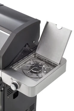 Rösle Gasgrill Videro G2 Schwarz - Modell 2022 Inkl. Abdeckhaube -Broil King Verkäufe Roesle Videro Gas Grillstation Seitenkocher 1