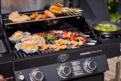 Rösle Gasgrill Videro Pro G3-S Vario+ Mattschwarz - Modell 2023 -Broil King Verkäufe Roesle Videro Pro G3 S Grillgut