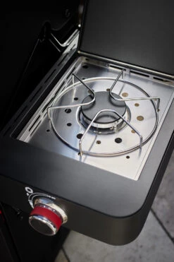 Rösle Videro G3-S VARIO+ Schwarz Gasgrill - FC Bayern Edition -Broil King Verkäufe Roesle Videro Seitenkocher FC Bayern Edition 2