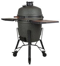 The Bastard Keramikgrill VX Large - Complete - Schwarz Matt - Modell 2023 -Broil King Verkäufe The Bastard Keramikgrill VX Large Komplett seitlich