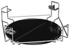 The Bastard Keramikgrill VX Large - Solo - Schwarz Matt - Modell 2023 -Broil King Verkäufe The Bastard Multilevel Cooking System Large Plate Setter 2