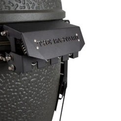 The Bastard Keramikgrill VX Large - Complete - Schwarz Matt - Modell 2023 -Broil King Verkäufe The Bastard VX Large Detail Deckelschanier