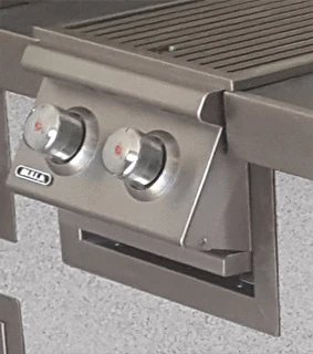 BULL Einbau Blende Seitenbrenner Double / Edelstahl 1 BULL Einbau Blende Seitenbrenner Double / Edelstahl