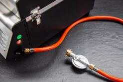 Grillfürst G201E 2-Brenner Gasgrill Portabel V2 - Campinggrill / Balkongrill - X-DEAL Inkl. Untergestell Und Tragetasche -Broil King Verkäufe grillfuerst g201 gasanschluss