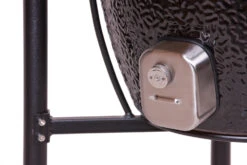 Monolith Grill CLASSIC BBQ GURU - PRO-Serie 1.0 Schwarz - MIT Gestell Und Seitentischen