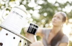 Petromax Tee- Und Kaffee-Perkolator / Weiß Emailliert (1,3 Liter) -Broil King Verkäufe petromax perkomax atago per 9 w