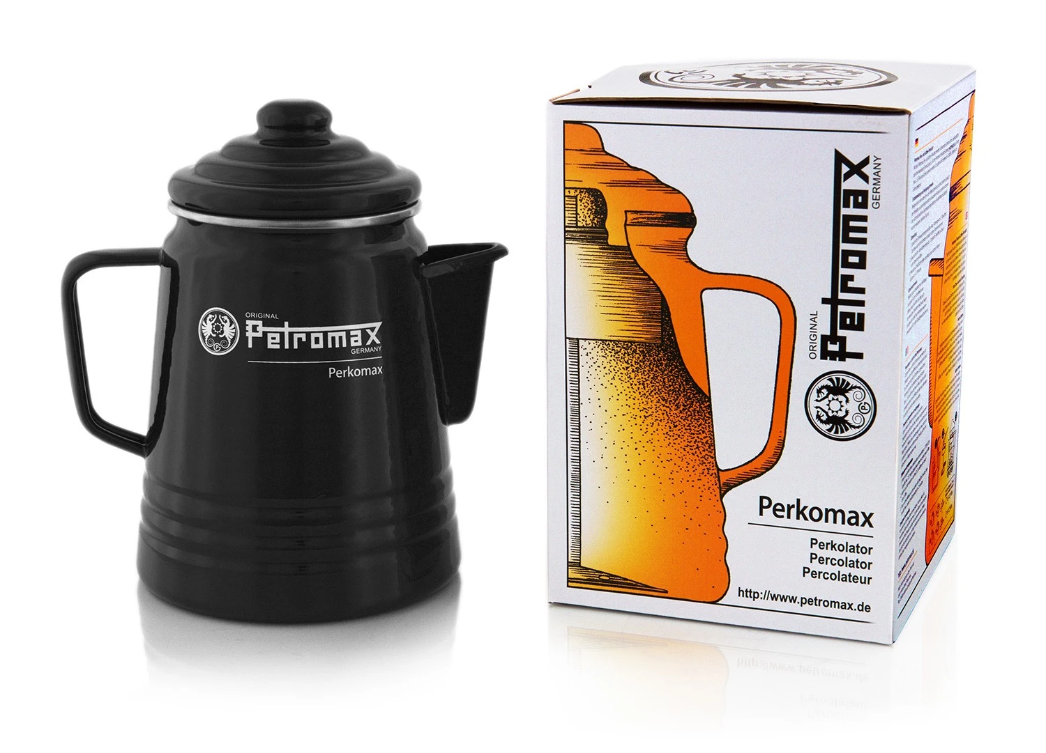 Petromax Tee- Und Kaffee-Perkolator / Schwarz Emailliert (1,3 Liter) 1 Petromax Tee- Und Kaffee-Perkolator / Schwarz Emailliert (1,3 Liter)